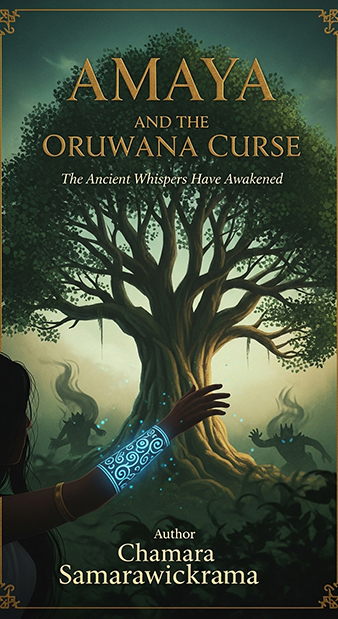 Amaya and the Oruwana Curse - Digital Novel Edition Cover
